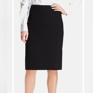 NWT Theory Golda Tailor black pencil skirt